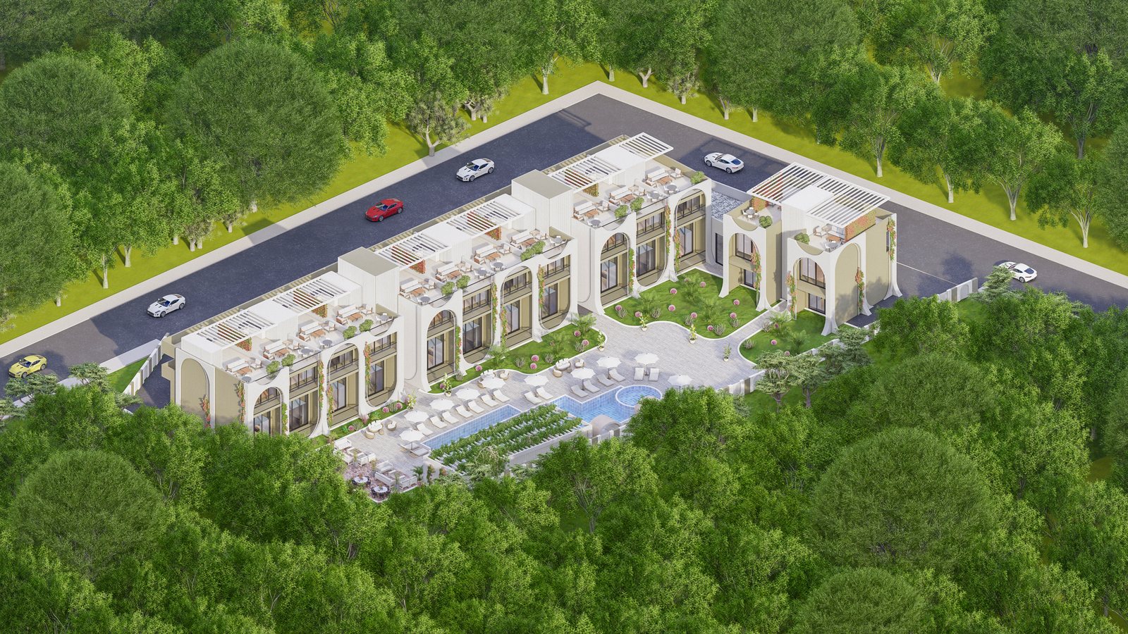 Aqua Garden — рендер 8